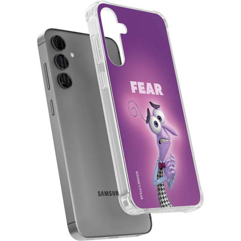 Disney Inside Out Fear Portrait Galaxy S24 Plus Clear Case